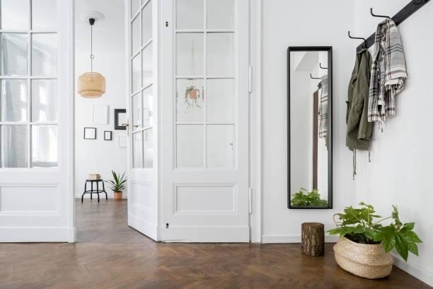 Interior French Door Cleaning